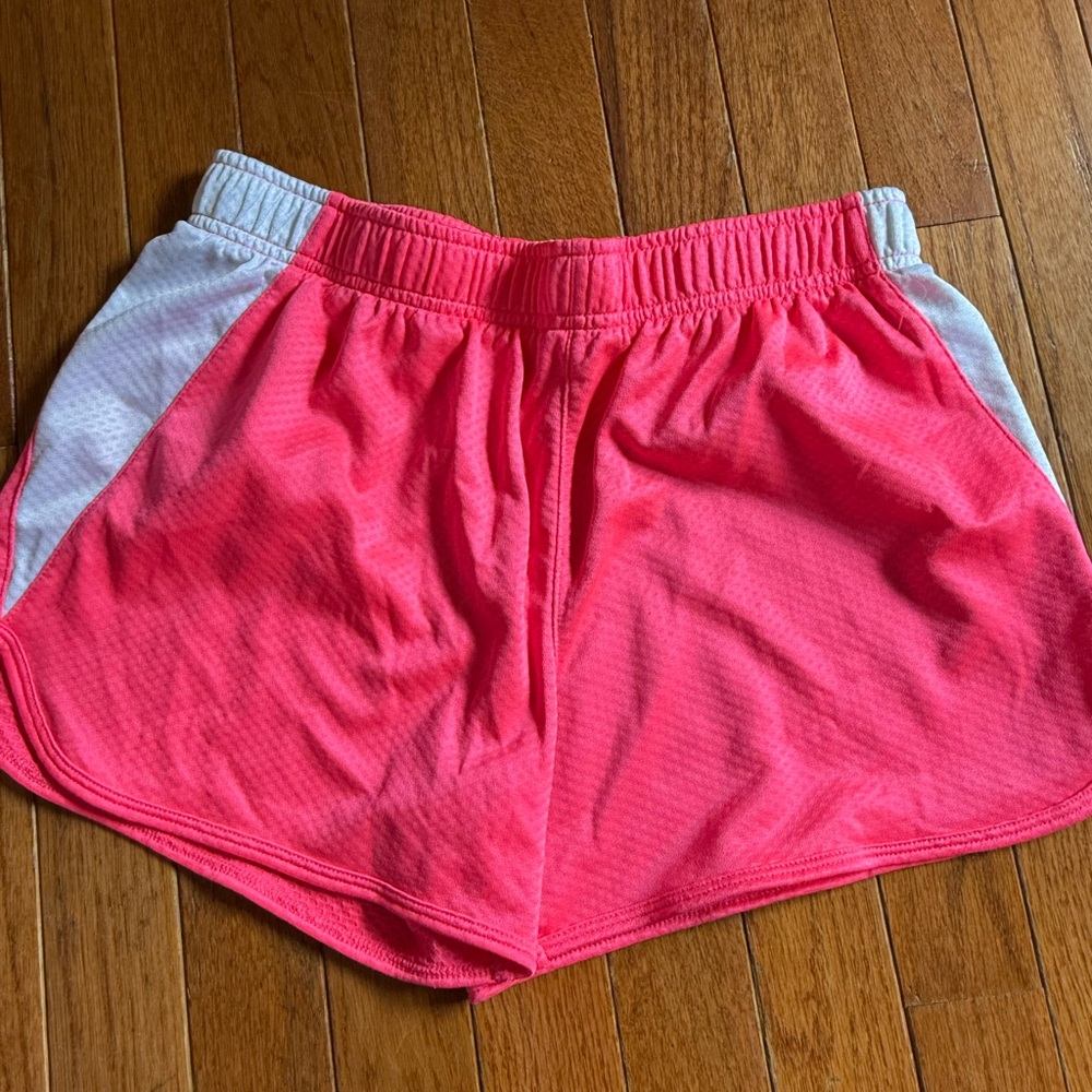 BCG Kids Pink and Gray Athletic Shorts